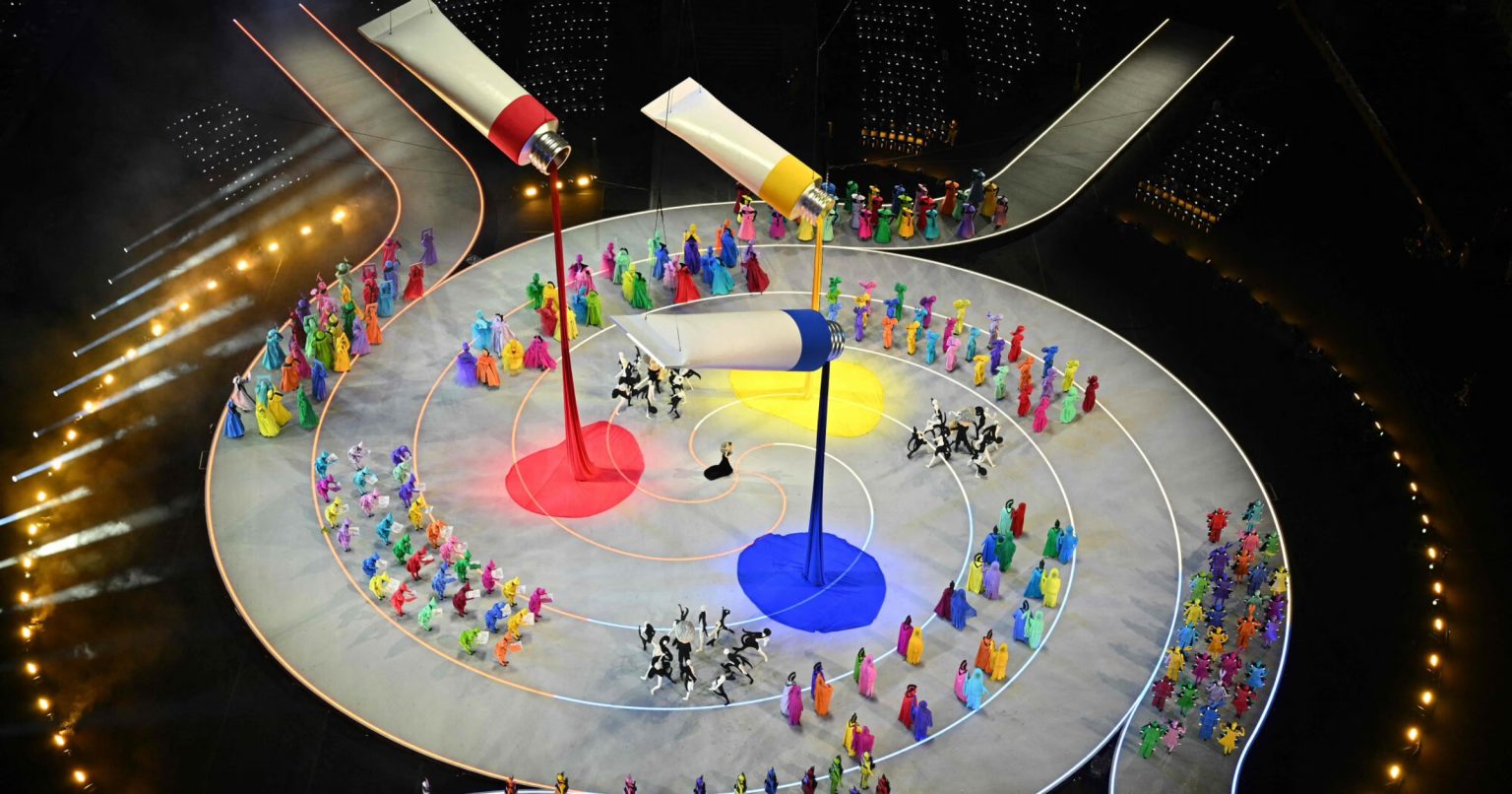 Otwarcie igrzysk w Mediolanie.