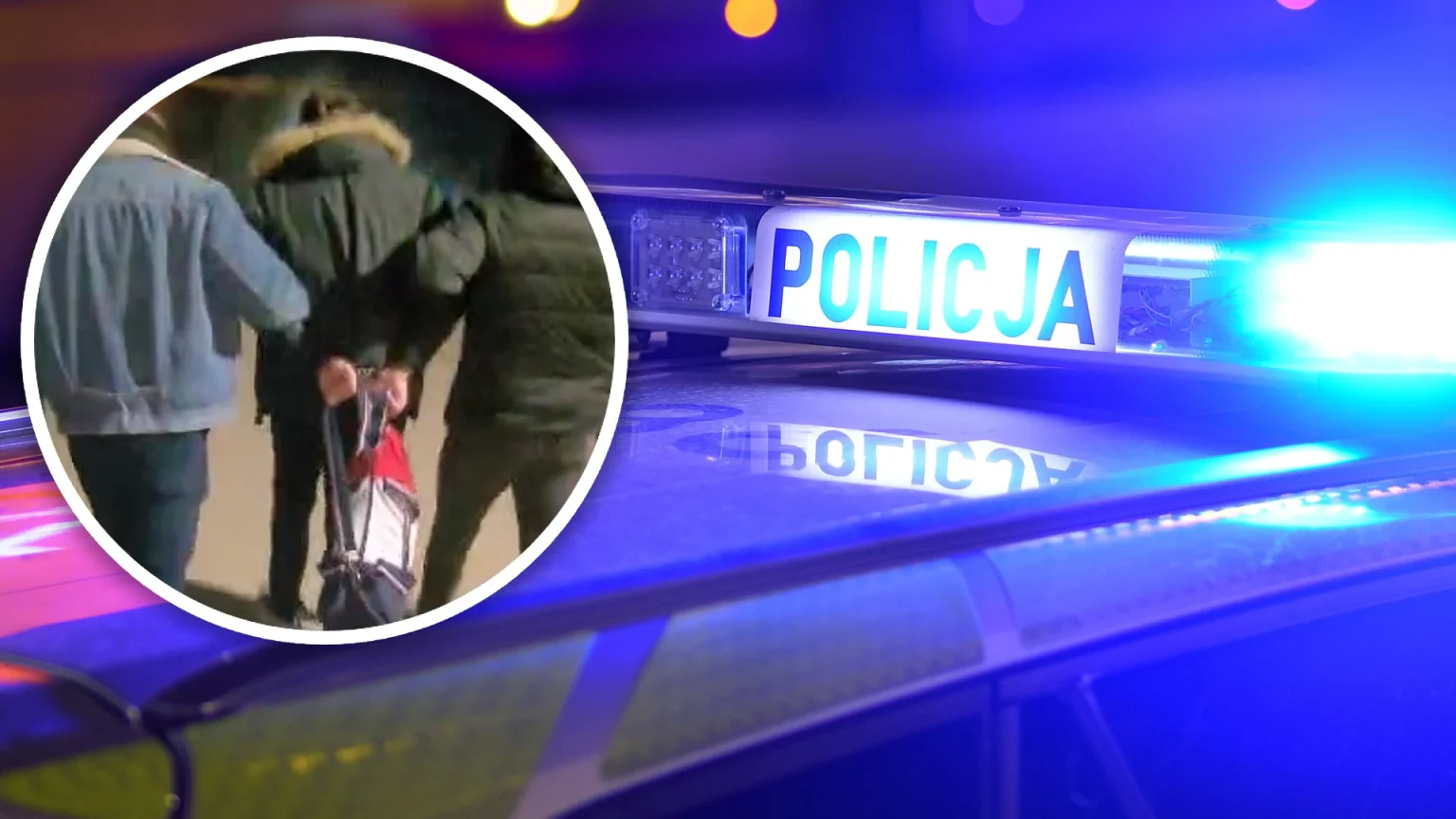 Zatrzymany fotograf.