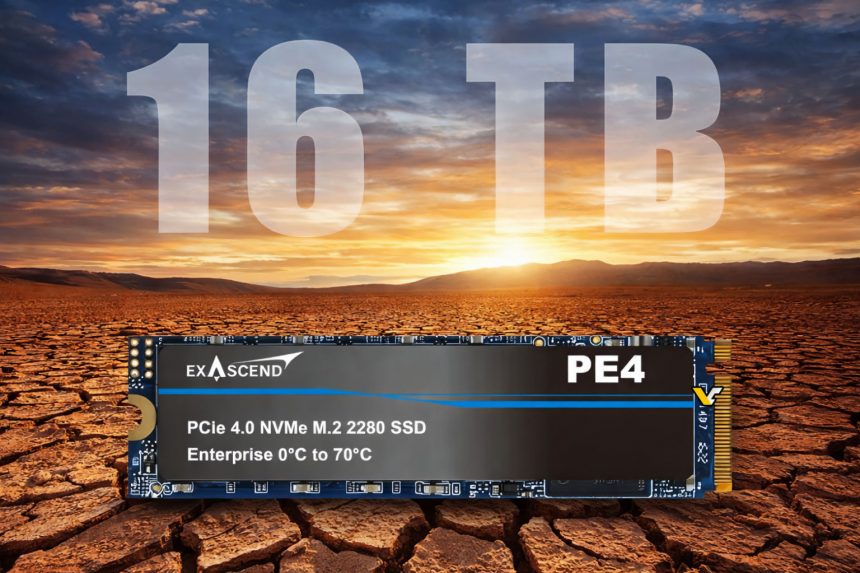 SSD 16 TB trafił do sprzedaży i kosztuje fortunę
