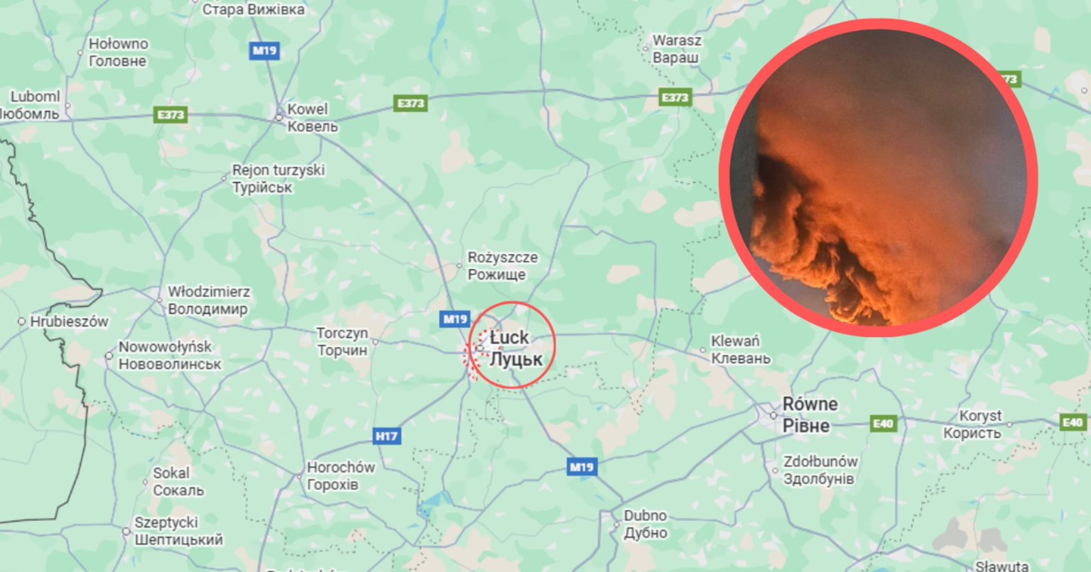 Rosja zaatakowała obiekt energetyczny w pobliżu Polski.