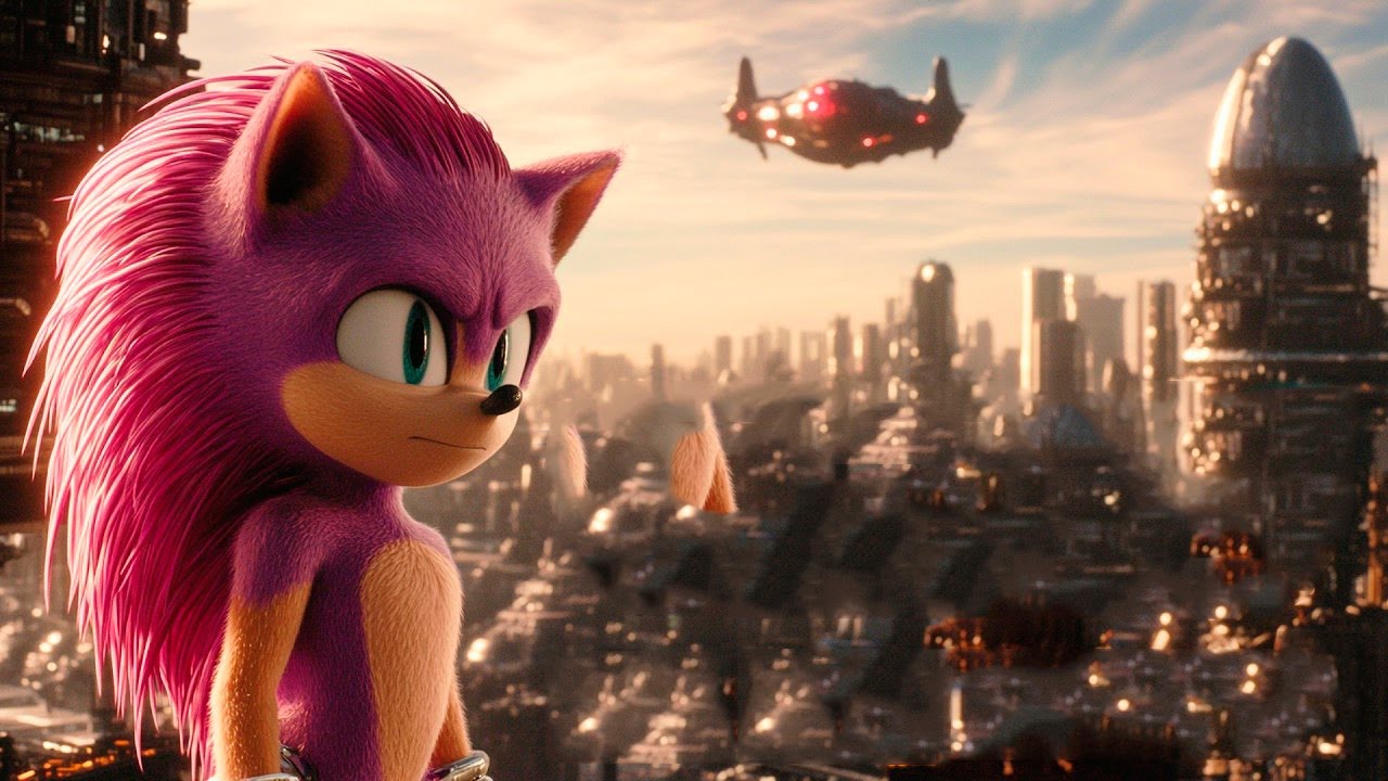 kadr z trailera „Sonic 4 w kinie”.