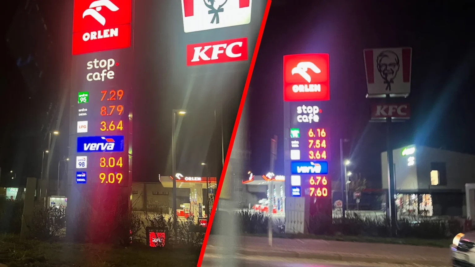 Ceny paliw w Polsce .