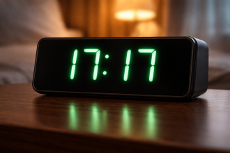 Liczba 17:17 w anielskiej numerologii.